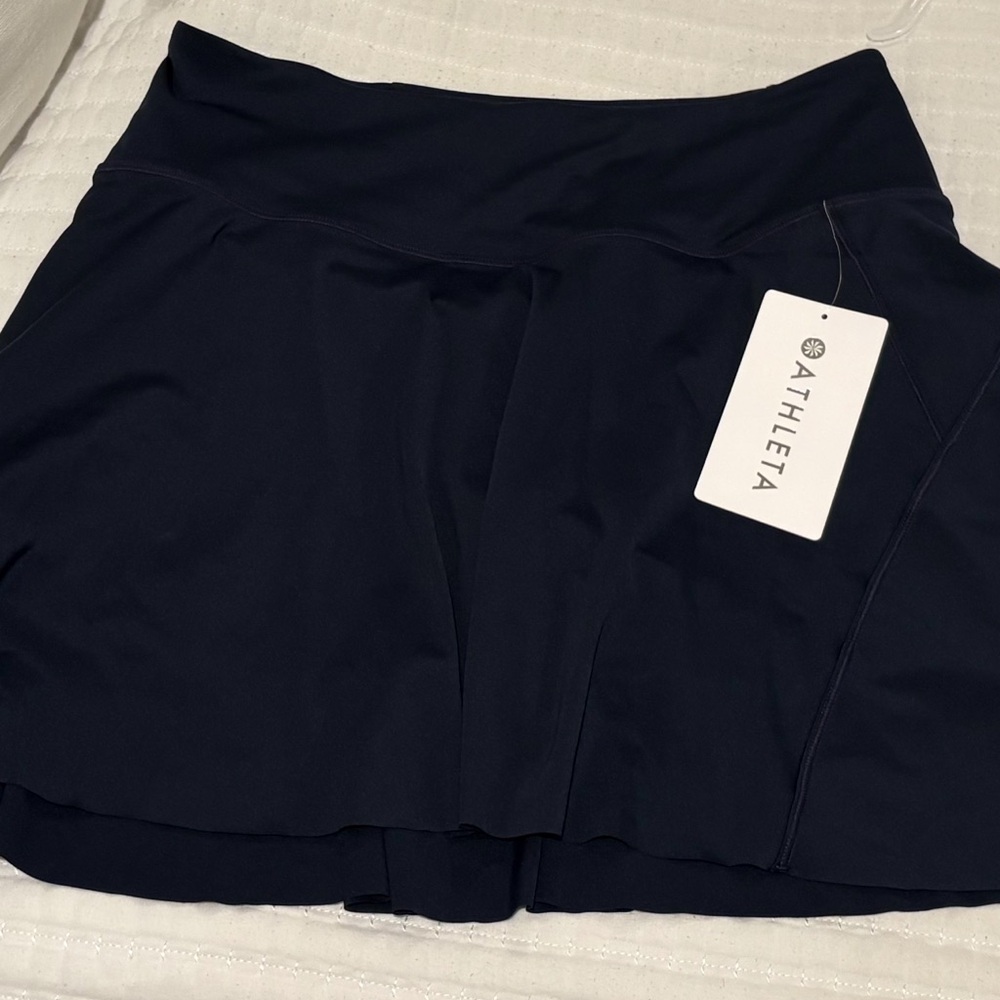 Athleta Ace Tennis Skort in Deep Blue